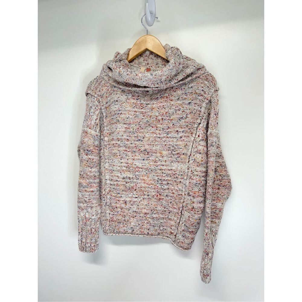Anthropologie Pilcro Sweater Size XS Womens Cowl Neck Long Sleeve Multicolor - Picture 3 of 11